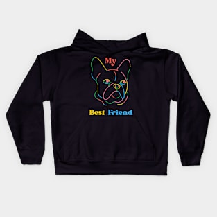 My Best Friend Kids Hoodie